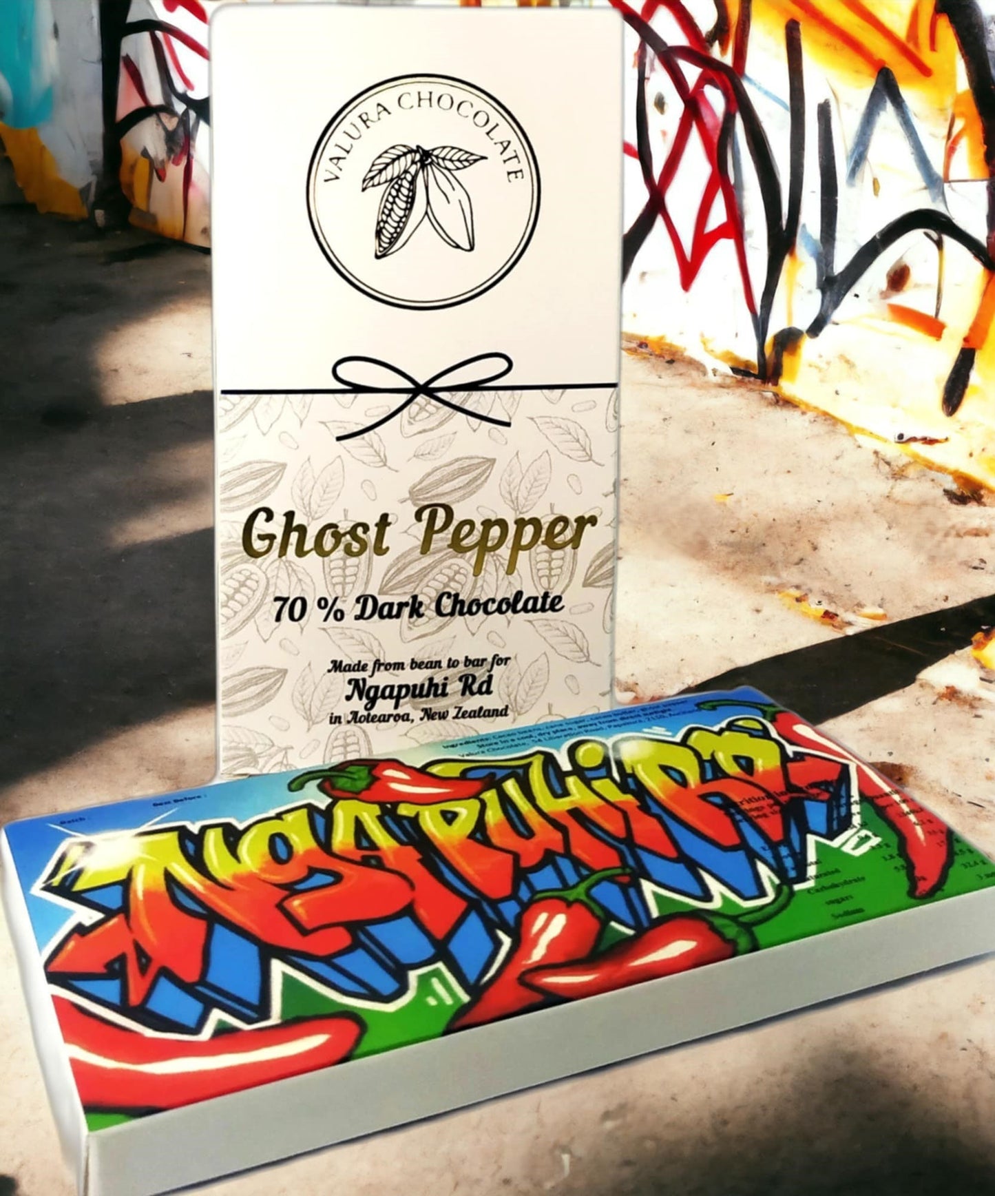 70% Dark Chocolate - Ghost Pepper